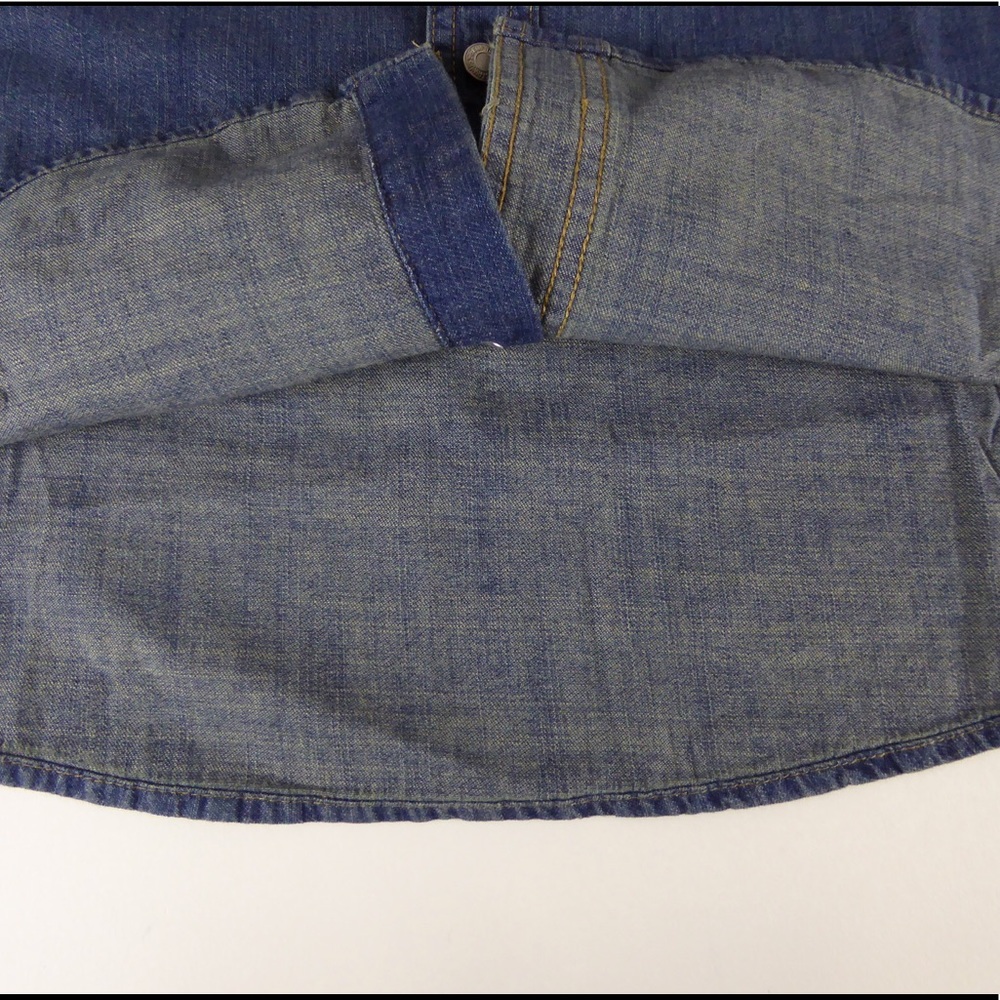 Levi Strauss Cotton Denim Stonewashed Shirt NWT - Picture 4 of 8